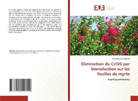 Elimination du Cr(VI) par bioreduction sur les feuilles de myrte