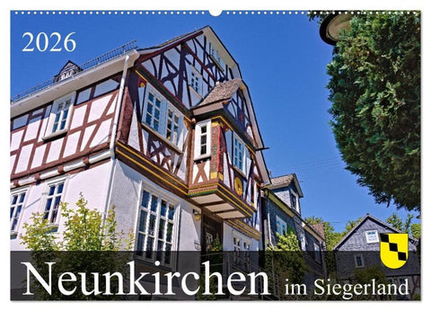 Neunkirchen im Siegerland (Wandkalender 2026 DIN A2 quer), CALVENDO Monatskalender