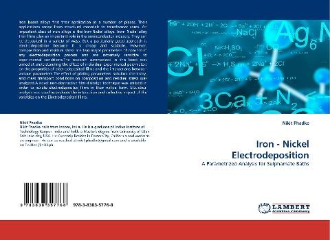 Iron - Nickel Electrodeposition