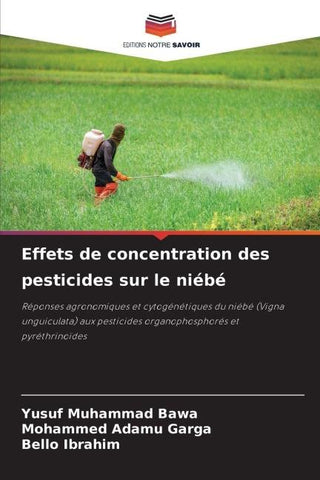 Effets de concentration des pesticides sur le niébé