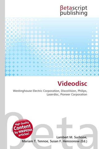 Videodisc