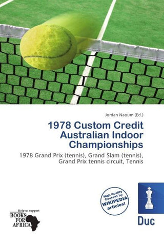 1978 Custom Credit Australian Indoor Championships