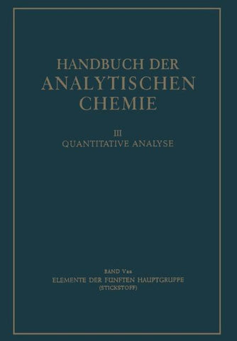 Elemente der fünften Hauptgruppe