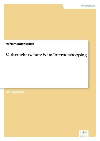Verbraucherschutz beim Internetshopping