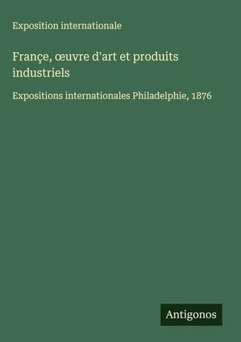 Françe, ¿uvre d'art et produits industriels