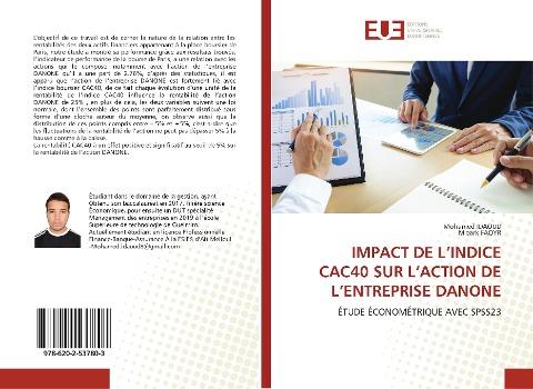 IMPACT DE L'INDICE CAC40 SUR L'ACTION DE L'ENTREPRISE DANONE