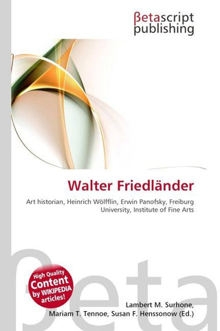 Walter Friedländer