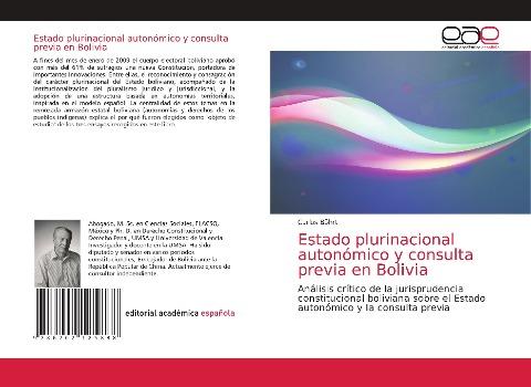 Estado plurinacional autonómico y consulta previa en Bolivia