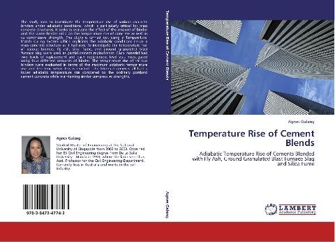 Temperature Rise of Cement Blends