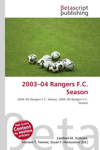 2003-04 Rangers F.C. Season