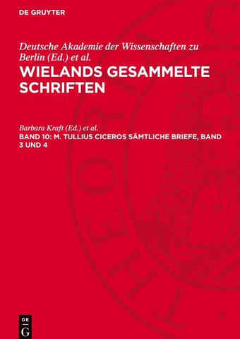 M. Tullius Ciceros Sämtliche Briefe, Band 3 und 4