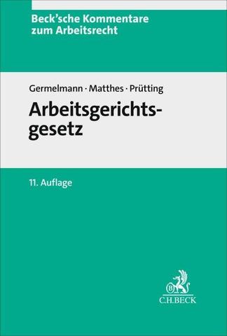 Arbeitsgerichtsgesetz. ArbGG