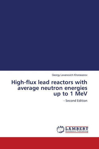 High-flux lead reactors with average neutron energies up to 1 MeV