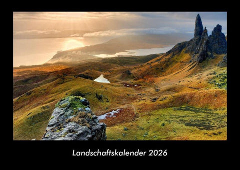 Landschaftskalender 2026 Fotokalender DIN A3