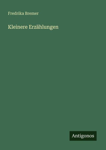 Kleinere Erzählungen