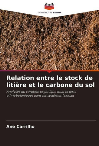 Relation entre le stock de litière et le carbone du sol