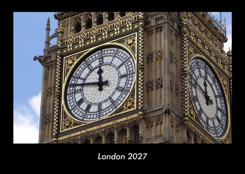 London 2027 Fotokalender DIN A3