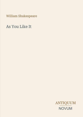 As You Like It