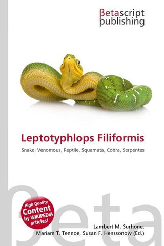 Leptotyphlops Filiformis