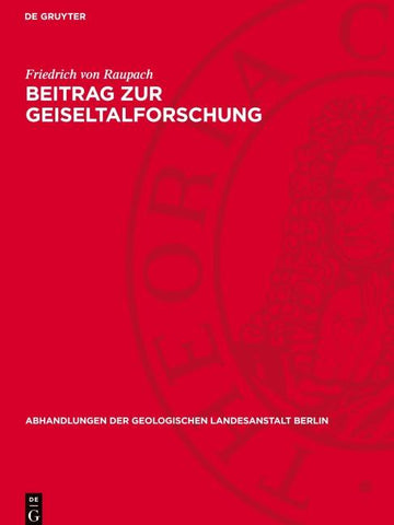 Beitrag zur Geiseltalforschung