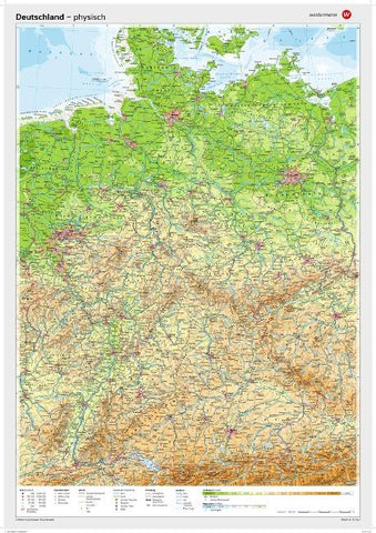 Posterkarten Geographie