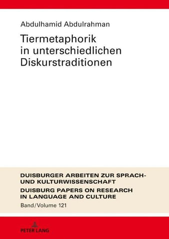 Tiermetaphorik in unterschiedlichen Diskurstraditionen