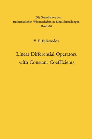 Linear Differential Operators with Constant Coefficients