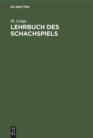 Lehrbuch des Schachspiels