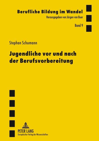 Jugendliche vor und nach der Berufsvorbereitung