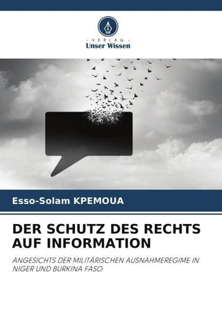 DER SCHUTZ DES RECHTS AUF INFORMATION