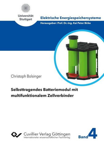 Selbsttragendes Batteriemodul mit multifunktionalem Zellverbinder