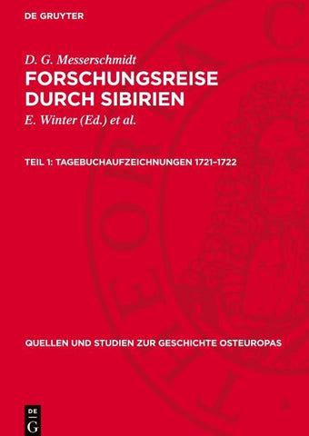 Tagebuchaufzeichnungen 1721–1722