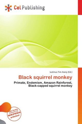 Black squirrel monkey