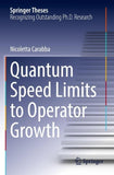Quantum Speed Limits to Operator Growth