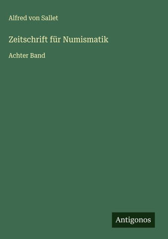 Zeitschrift für Numismatik