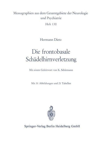 Die frontobasale Schädelhirnverletzung