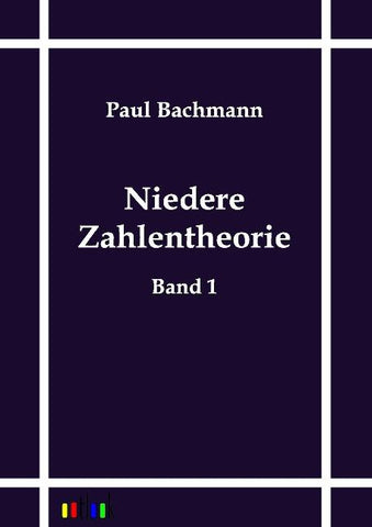 Niedere Zahlentheorie