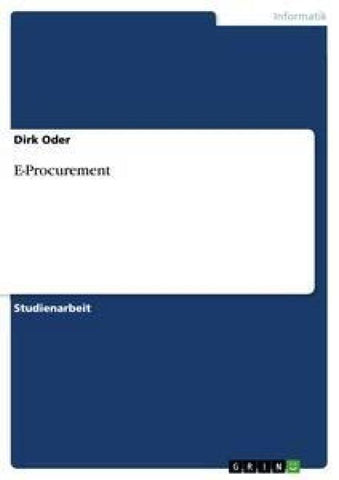 E-Procurement