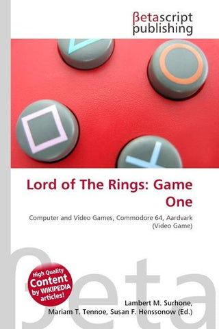 Lord of The Rings: Game One