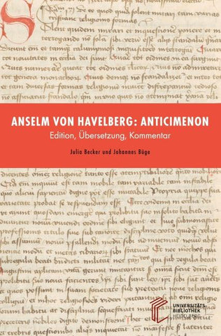 Anselm von Havelberg: Anticimenon