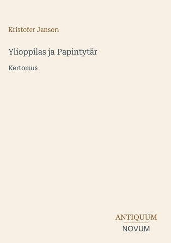 Ylioppilas ja Papintytär