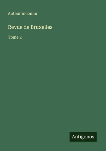 Revue de Bruxelles