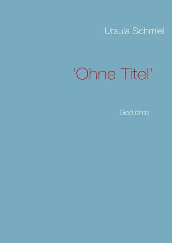 'Ohne Titel'