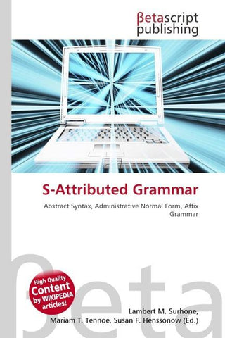 S-Attributed Grammar