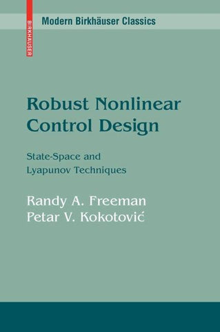 Robust Nonlinear Control Design