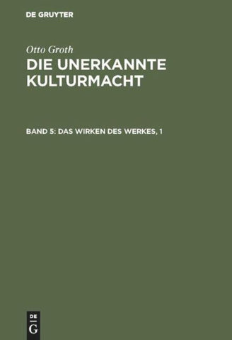Das Wirken des Werkes, 1