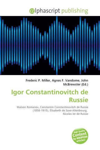 Igor Constantinovitch de Russie