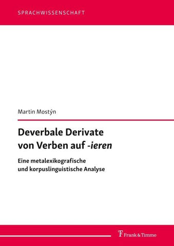Deverbale Derivate von Verben auf "-ieren"