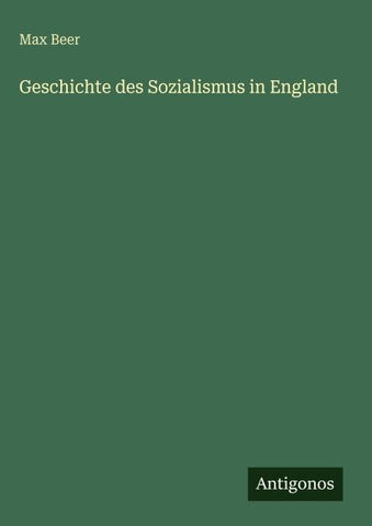 Geschichte des Sozialismus in England