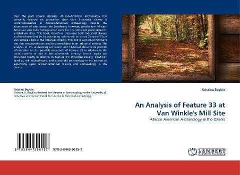 An Analysis of Feature 33 at Van Winkle's Mill Site